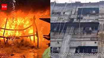 At least 9 killed, 6 injured in massive fire at hotel in Kolkata