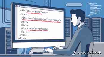 Fehler in HTML, CSS und Accessibility – 87 Prozent der Top-Seiten fehlerhaft