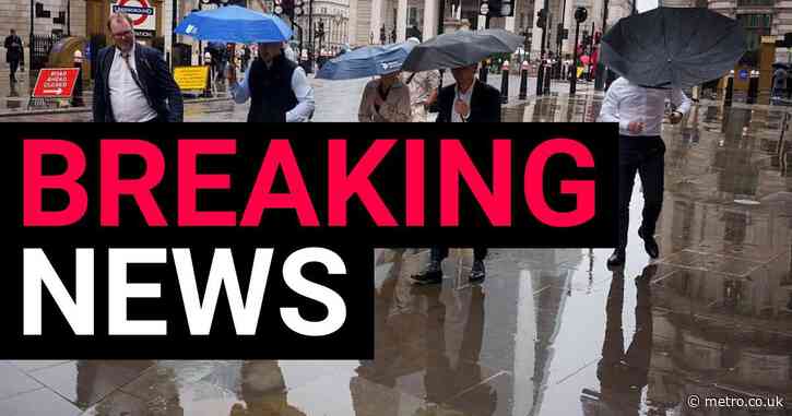 Rain is finally coming but Met Office warns it won’t ‘solve drought overnight’