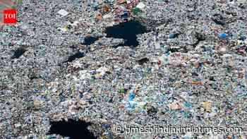 A rotating 'garbage island' spreads over 1.6 million sq km in the Pacific with 50 kilograms of plastic per square kilometre
