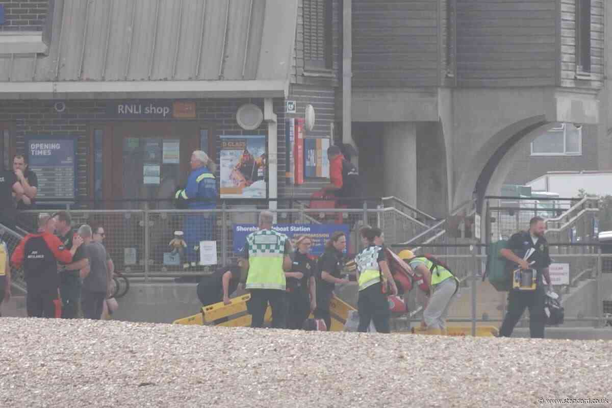 Girl fights for her life after three family members die in sea incident