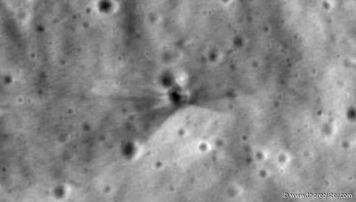 NASA estimates the size of the hole SpaceX made in the moon