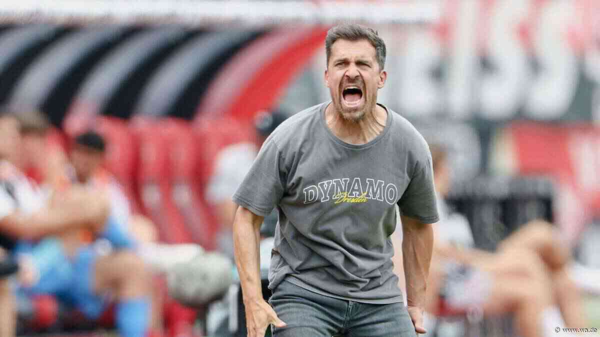 Dynamo Dresden warnt vor Westfalia Rhynern: Trainer Thomas Stamm zollt dem Pokalgegner höchsten Respekt
