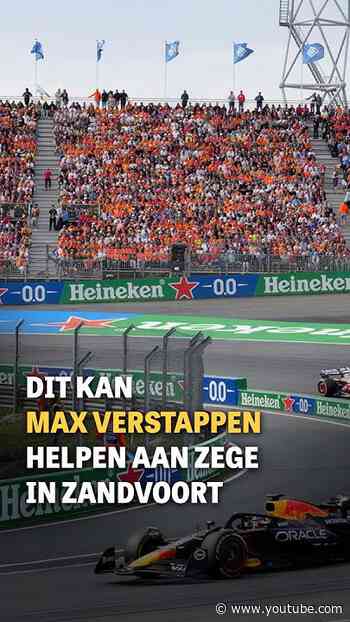 Dit kan Max Verstappen helpen aan zege in Zandvoort