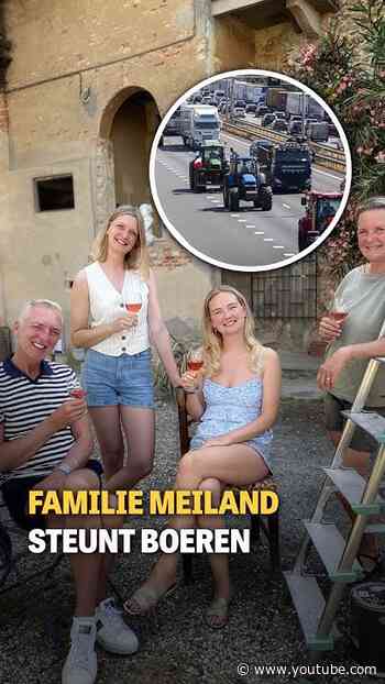 Familie Meiland steunt boeren