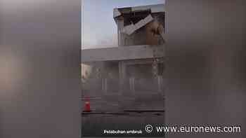 Watch: Chaos as powerful earthquake hits Indonesia