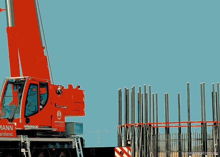 Bauhauptgewerbe in Sachsen-Anhalt: Mehr Aufträge, aber weniger Umsatz