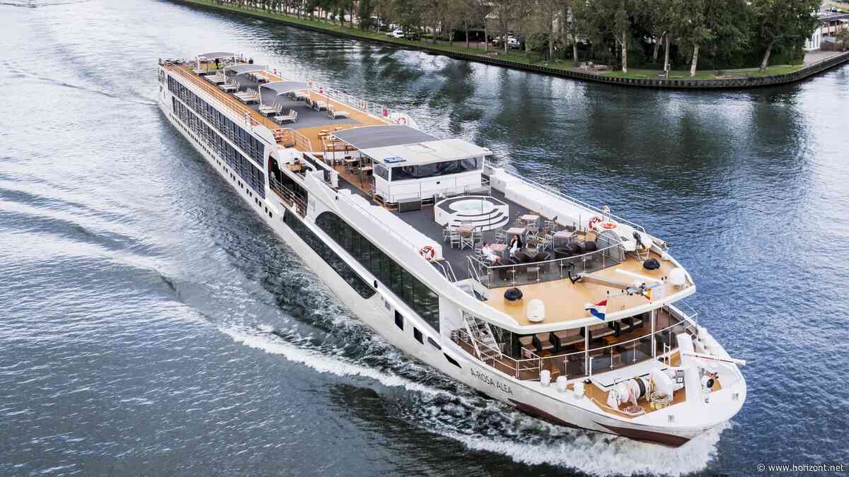 Niedrigwasser: Warum das Marketing der Flusskreuzfahrt-Anbieter Kurs hält