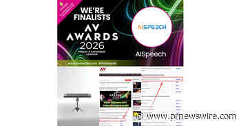 A Proud Milestone for AISpeech! Matrix Array Microphone Named AV Awards 2026 Finalist in Two Categories