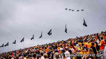 Koninklijke Luchtmacht verzorgt flyby tijdens laatste Dutch Grand Prix in Zandvoort