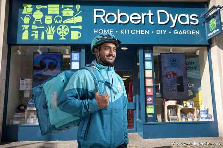 Robert Dyas launches on Deliveroo in first on-demand delivery move