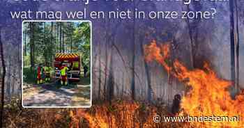 Ondanks regen blijft code oranje voor natuurbrandgevaar gelden: “Probleem zit onder de grond”