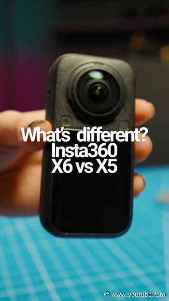 Insta360's new X6 camera is giving us a real upgrade 🔥 #Insta360 #360Camera #ActionCamera