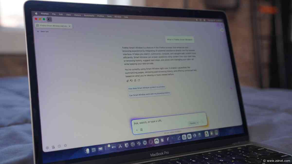 If you use AI, Firefox is the browser to beat right now - here's why