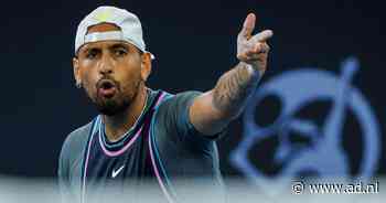 Toptennisser Nick Kyrgios test positief op cocaïne en krijgt voorlopige schorsing: ‘Diep teleurgesteld in mezelf’