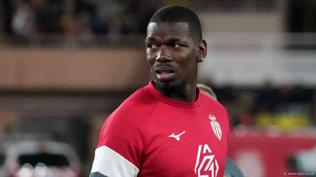 Pogba a free agent, leaves Monaco a year early