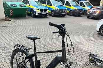 POL-MA: Mannheim: E-Bike sichergestellt - Eigentümer gesucht