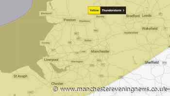 Met Office issues 15-hour thunderstorm warning for Greater Manchester