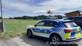 Schwerer Unfall bei Ramerberg - Hubschrauber vor Ort
