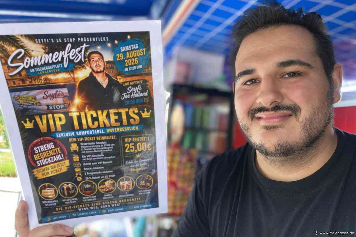 Konzert des Lengenfelder Imbiss-Verkäufers: Holland-Fans reservieren beste Plätze