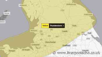 Met Office issues 15-hour weather warning for Merseyside
