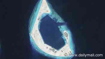 China completes work on man-made island that is 'ideally placed' for Taiwan invasion