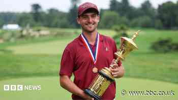 US Amateur winner's home golf club 'so proud'