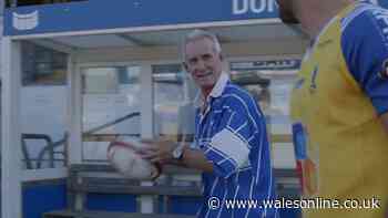 Rob Howley turns up at Welsh club and coaches ex-Wales star's son