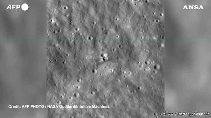 Un nuovo cratere sulla Luna causato da un razzo SpaceX, le immagini della Nasa