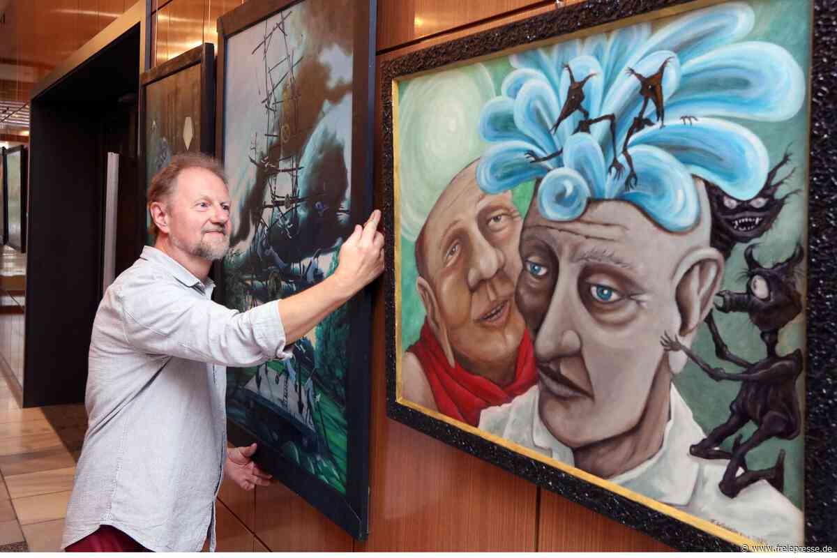 Zwei Generationen in Crimmitschau: Frank Winkelmann und Lea Thater zeigen fantastische Welten