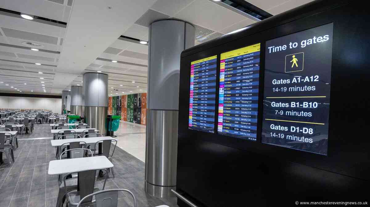 Full list of Manchester Airport delayed and cancelled flights today, Wednesday August 19