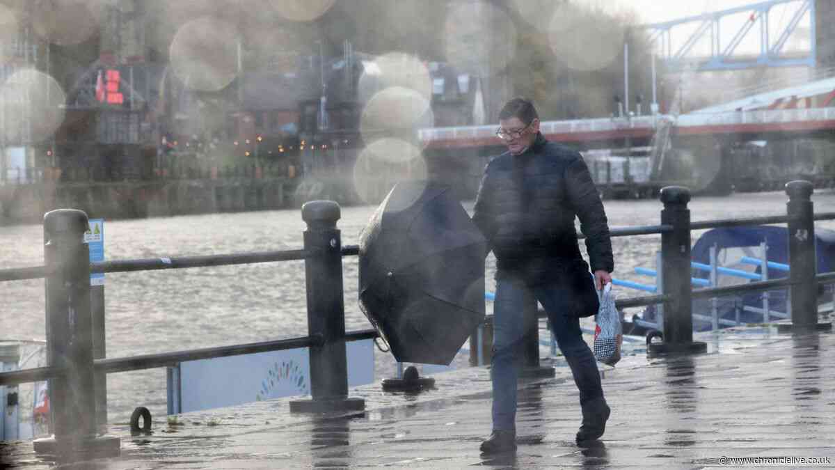 Met Office thunderstorm warning for North East as weather expected to turn tonight