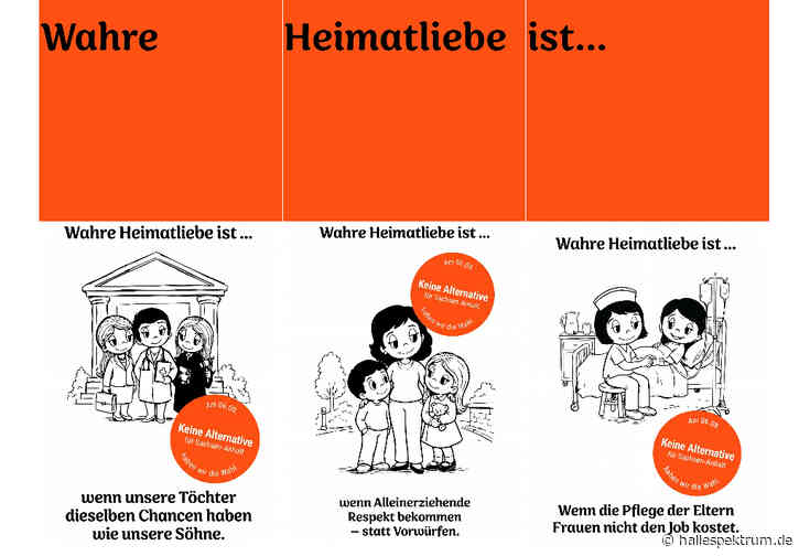 „Wahre Heimatliebe ist..“: Prominente unterstützen Kampagne gegen AfD-Mehrheit in Sachsen-Anhalt