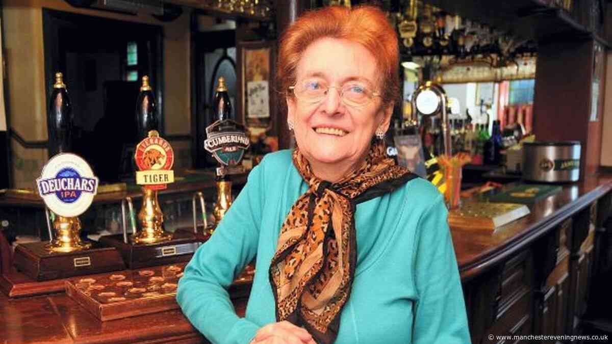Manchester landlady who passed away at 96 given top pub honour