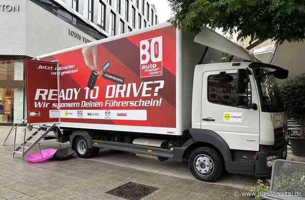Große Sponsoring-Initiative "Pro Führerschein" von auto motor und sport trifft den Nerv der Fahranfänger / Zuschüsse von jeweils bis zu 3000 Euro