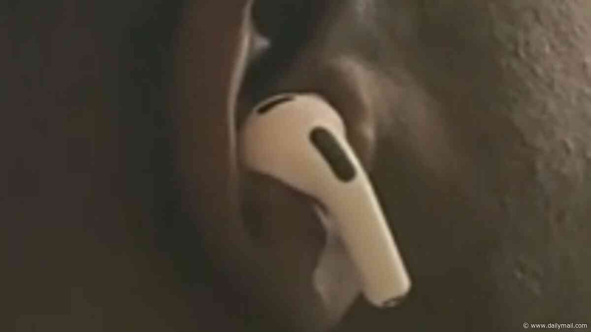Apple accidentally LEAKS footage of its widely rumoured camera-equipped AirPods - as shocked fans joke 'someone is getting fired'