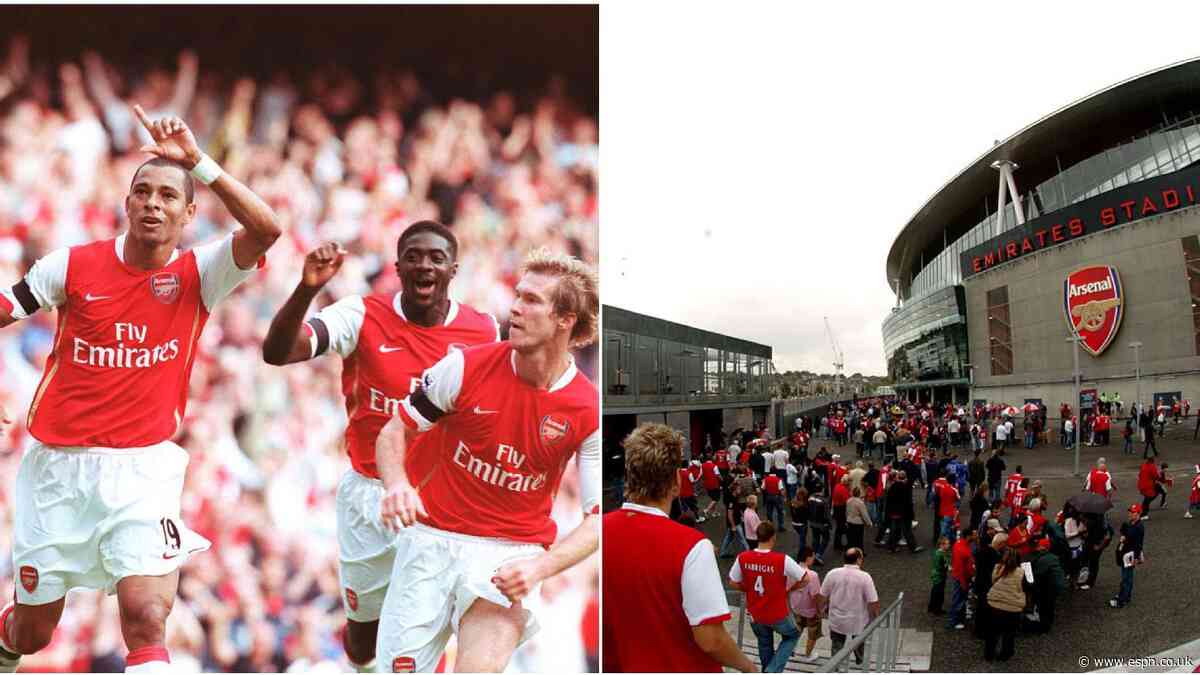 Arsenal's Emirates Stadium at 20: The inside story of its first Premier League game