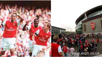 Arsenal's Emirates Stadium at 20: The inside story of its first Premier League game
