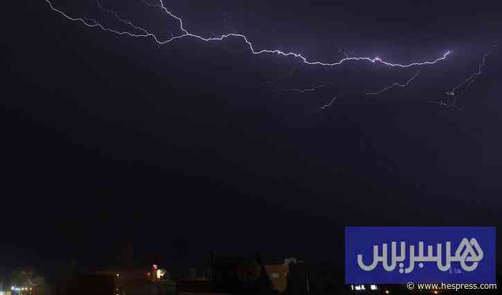 زخات رعدية مرتقبة في جهة الشرق