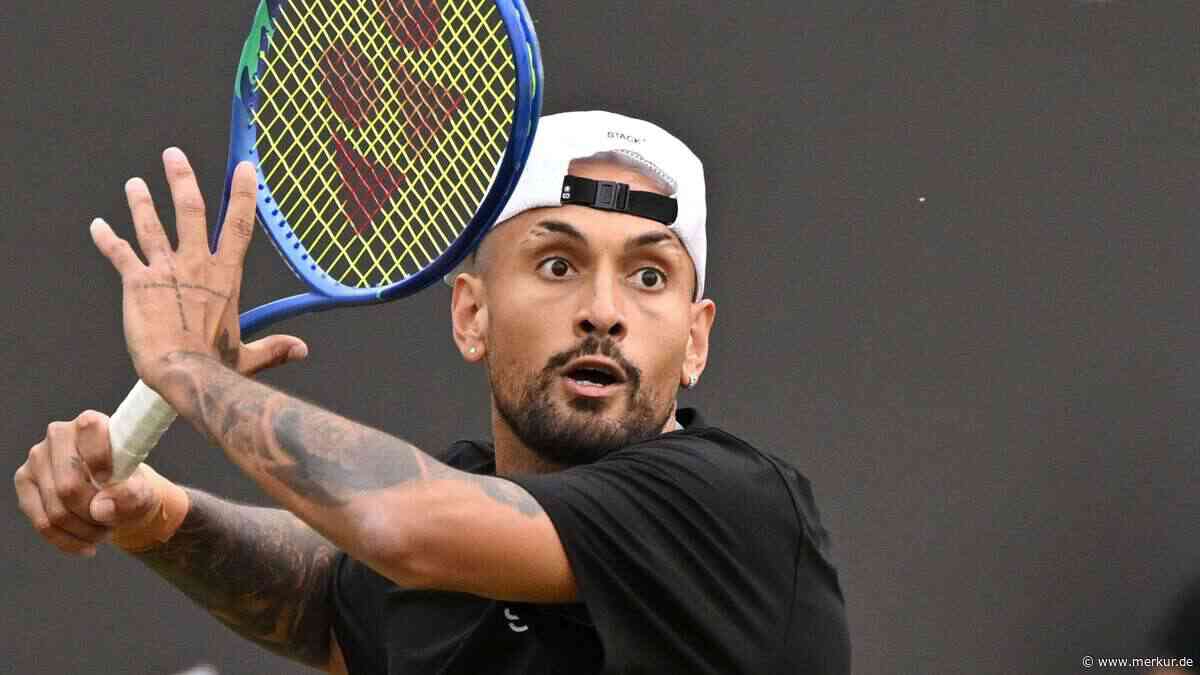Tennis-Superstar Kyrgios wegen Kokainkonsums suspendiert