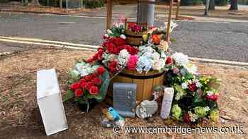 Memorial pays tribute to teenage boy killed in Cambridgeshire stabbing