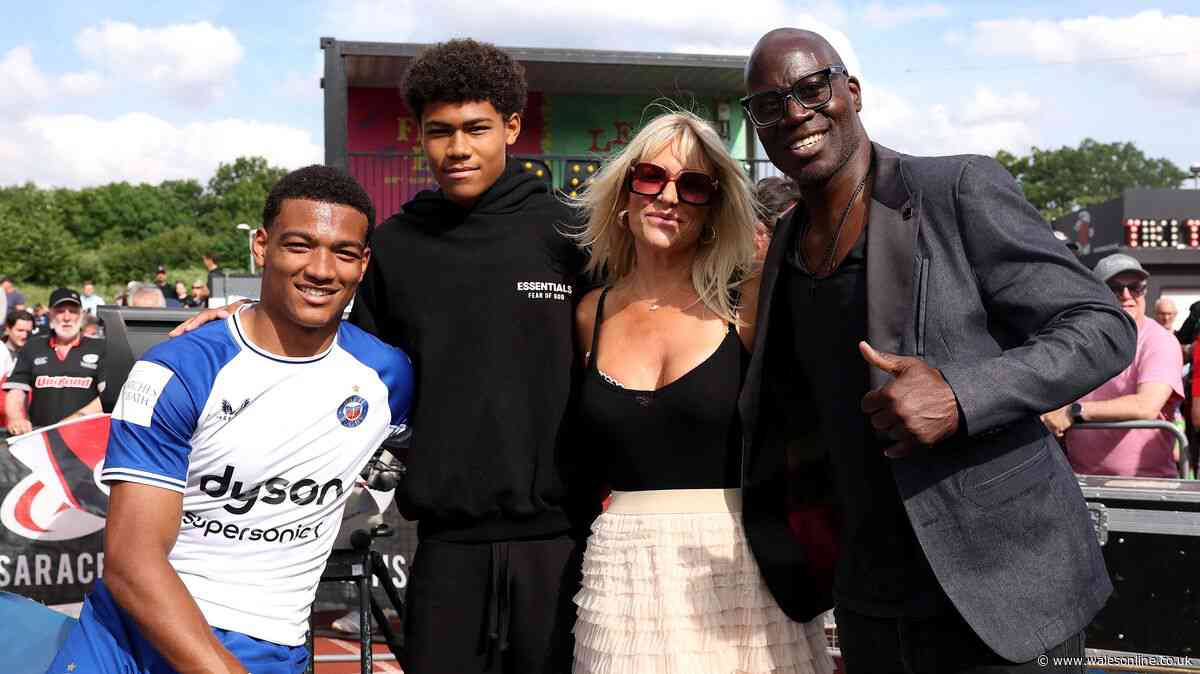 Rugby legend's sons burst onto the scene in different sports