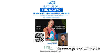 Electrolit® Invites NYC Tennis Fans to Channel Their Inner Aryna Sabalenka at Saby's Slice Shop, with WTA World No. 1 Appearance