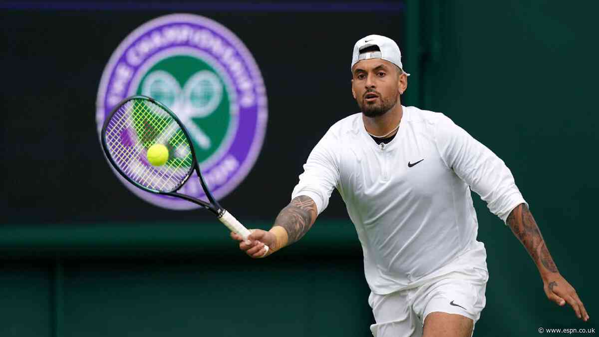 Kyrgios reveals he tested positive for cocaine