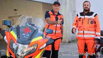 So anspruchsvoll ist die ehrenamtliche Arbeit der BRK-Motorradstreife