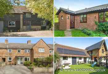 Going through the roof! House prices in SIX Kent hotspots increase £10K in just 12 months