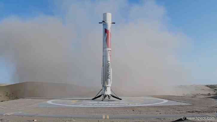 Touchdown! Private Chinese rocket aces landing on 2nd-ever flight (video)
