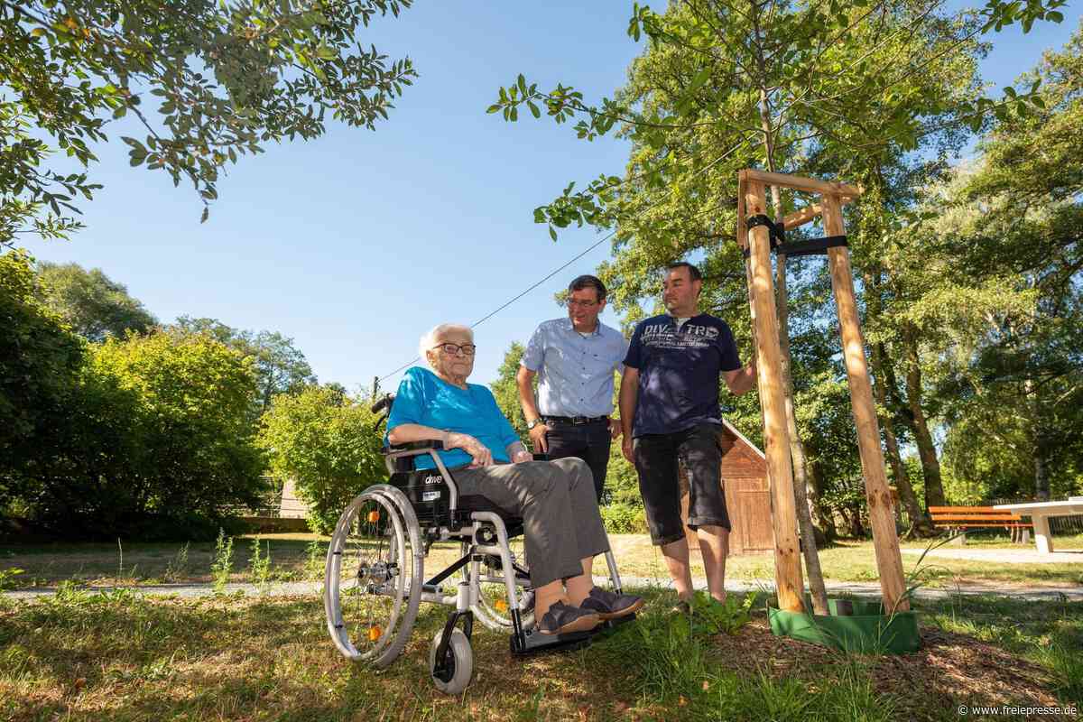 Zum 100. Geburtstag einer Straßbergerin: Ortschaftsrat spendiert einen besonderen Baum