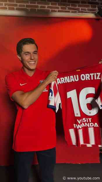 Arnau Ortiz, part of the Atlético de Madrid first team