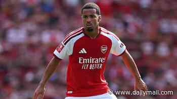 Arsenal make decision over Ethan Nwaneri's future amid interest from Fulham and Everton - after star was left out of Community Shield squad